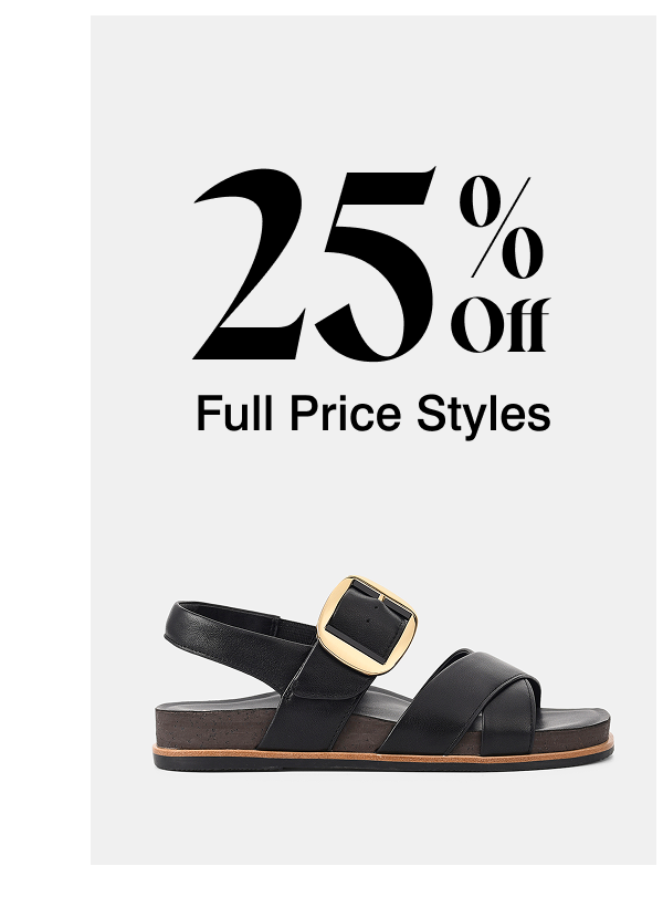 25% off womens