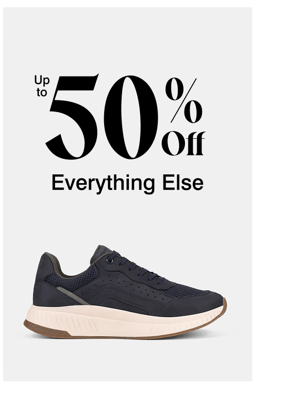up to 50% off mens