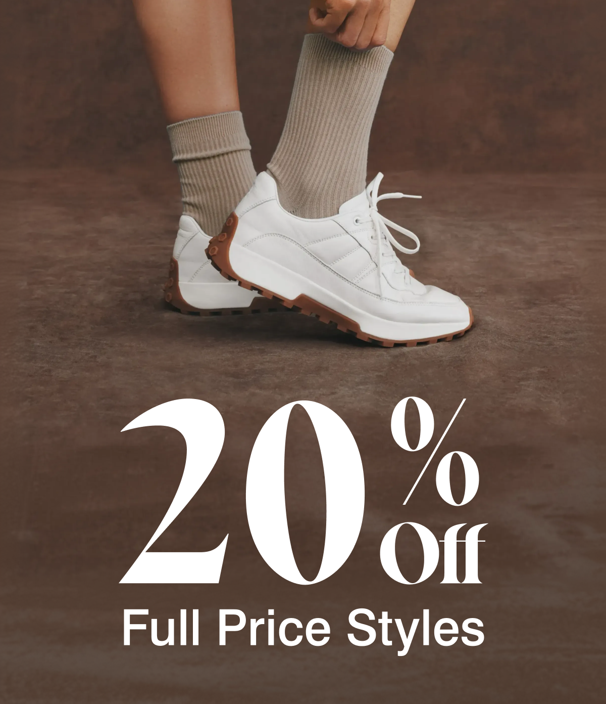 20% off full price styles
