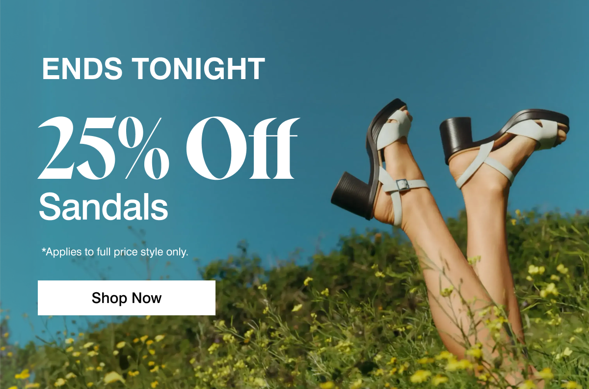 25% Off Sandals