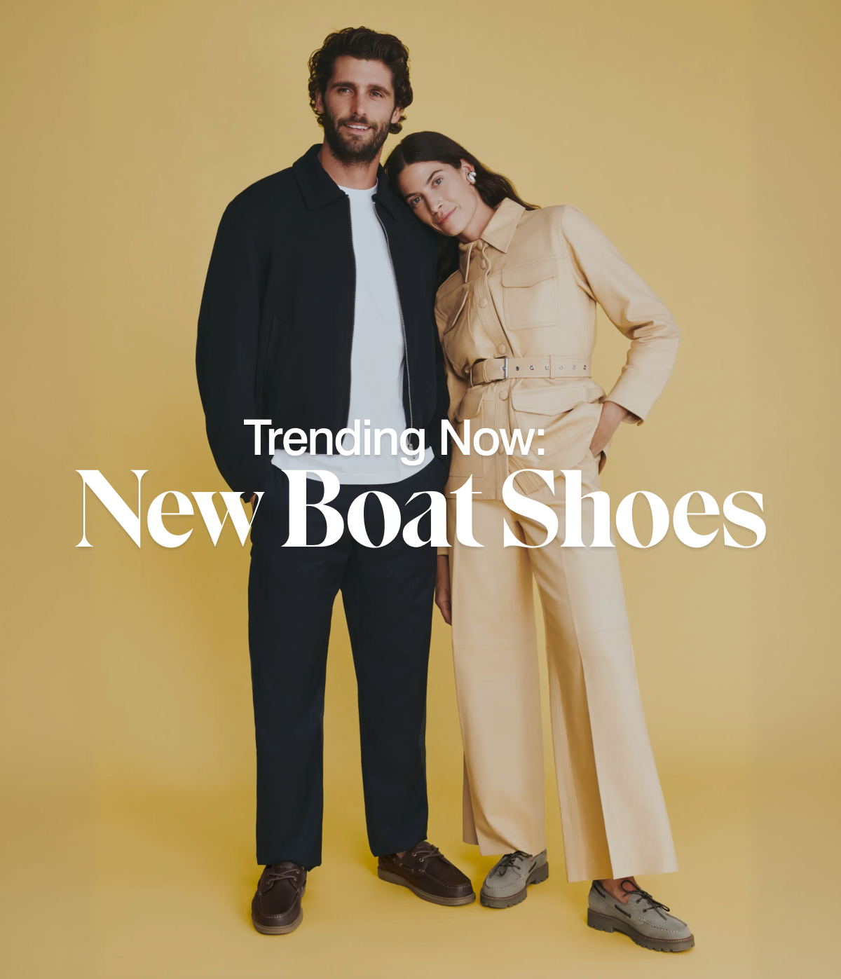 trending now: boat shoes