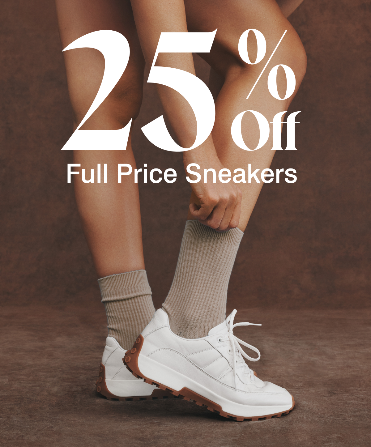 25% off sneakers