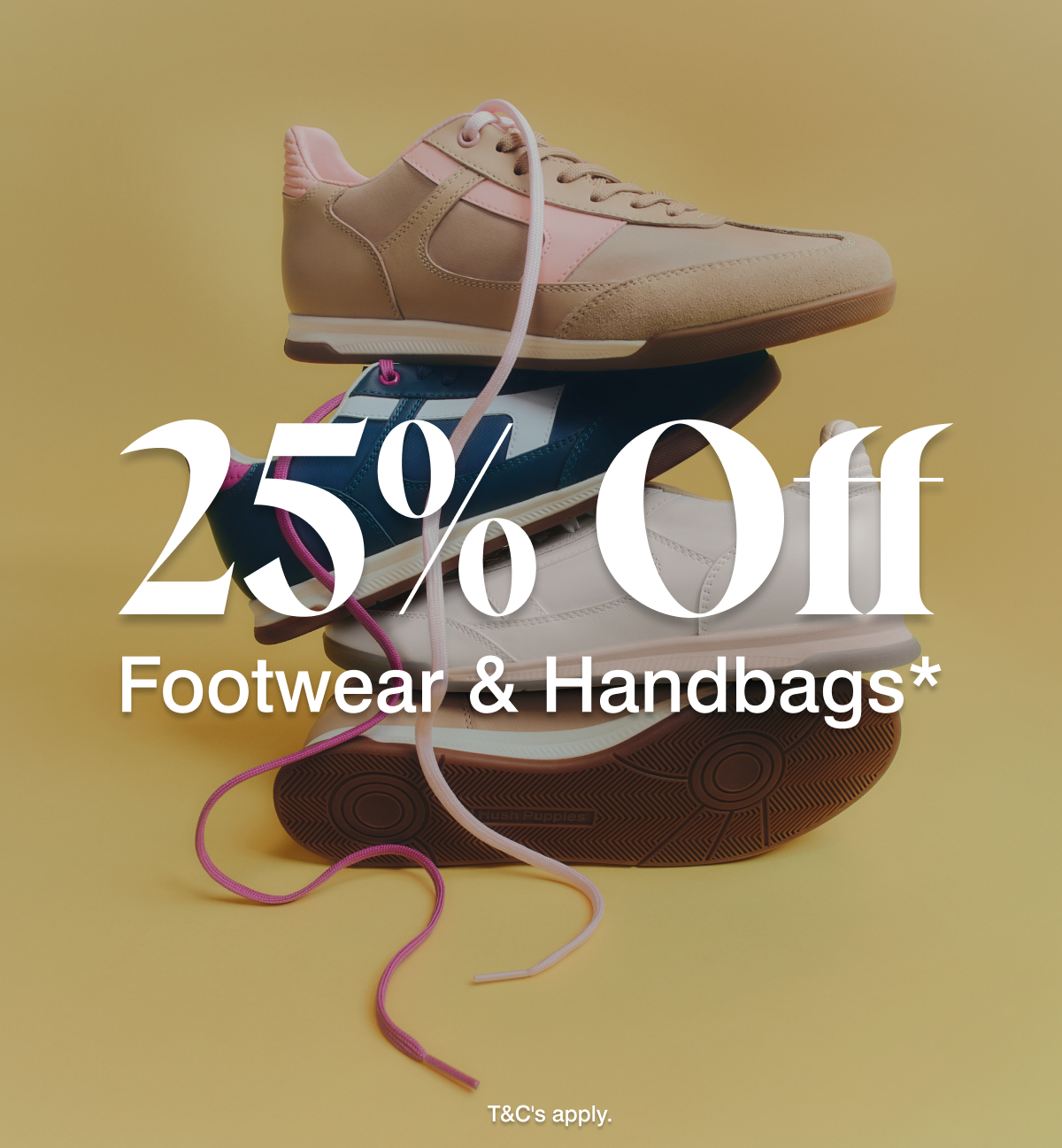 25% off full price styles