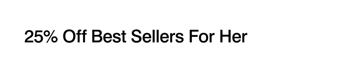 best sellers for her