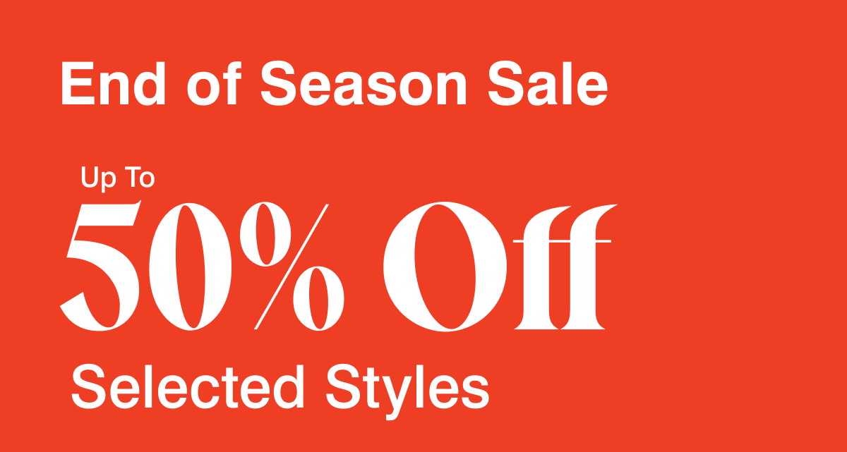 end of season sale