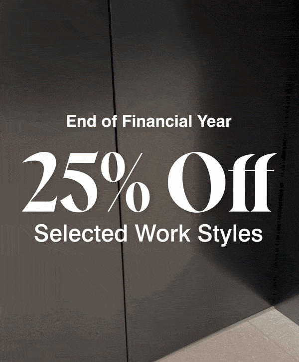 25% off work  