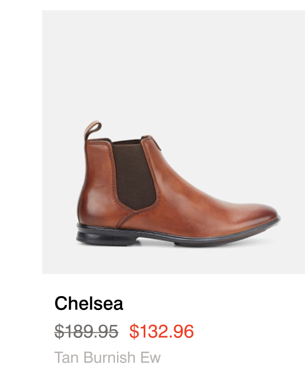 chelsea tan burnish
