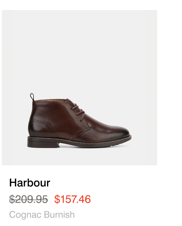 harbour cognac burnish