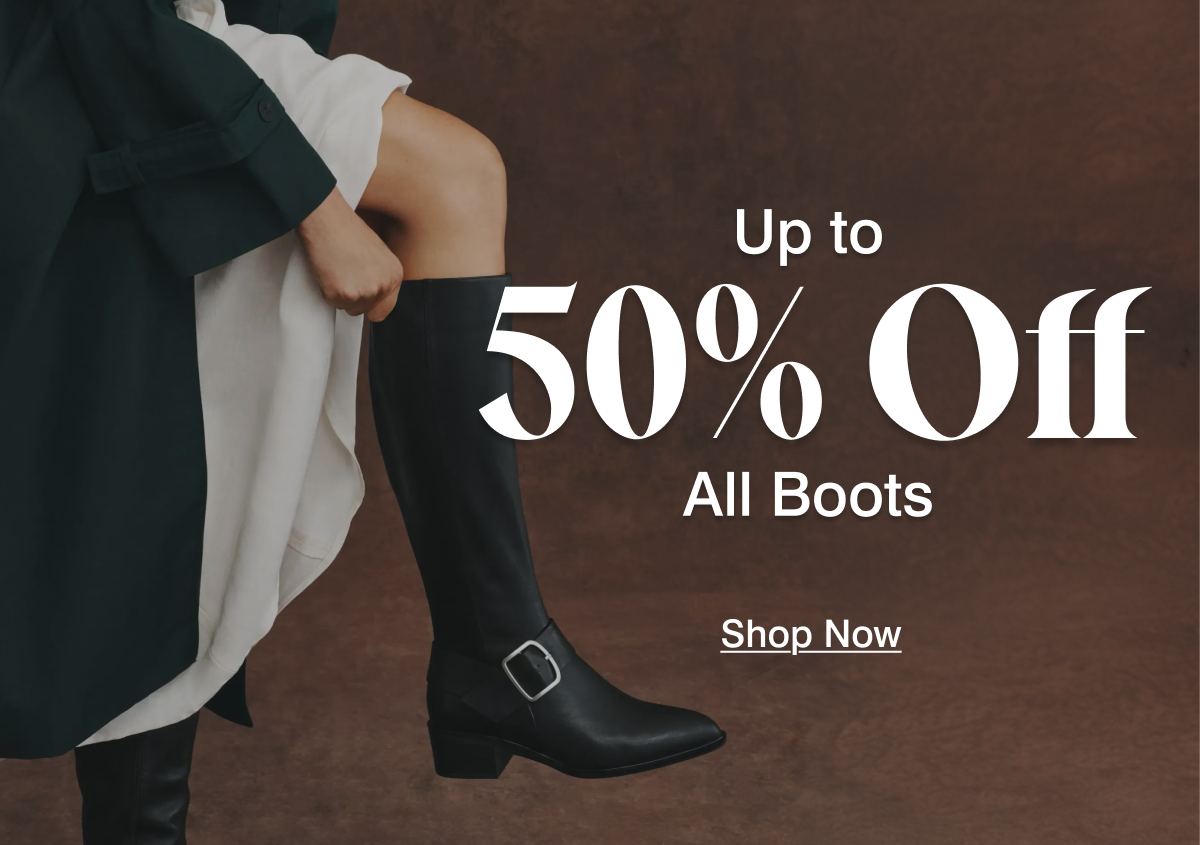 Up to 50% Off Boots