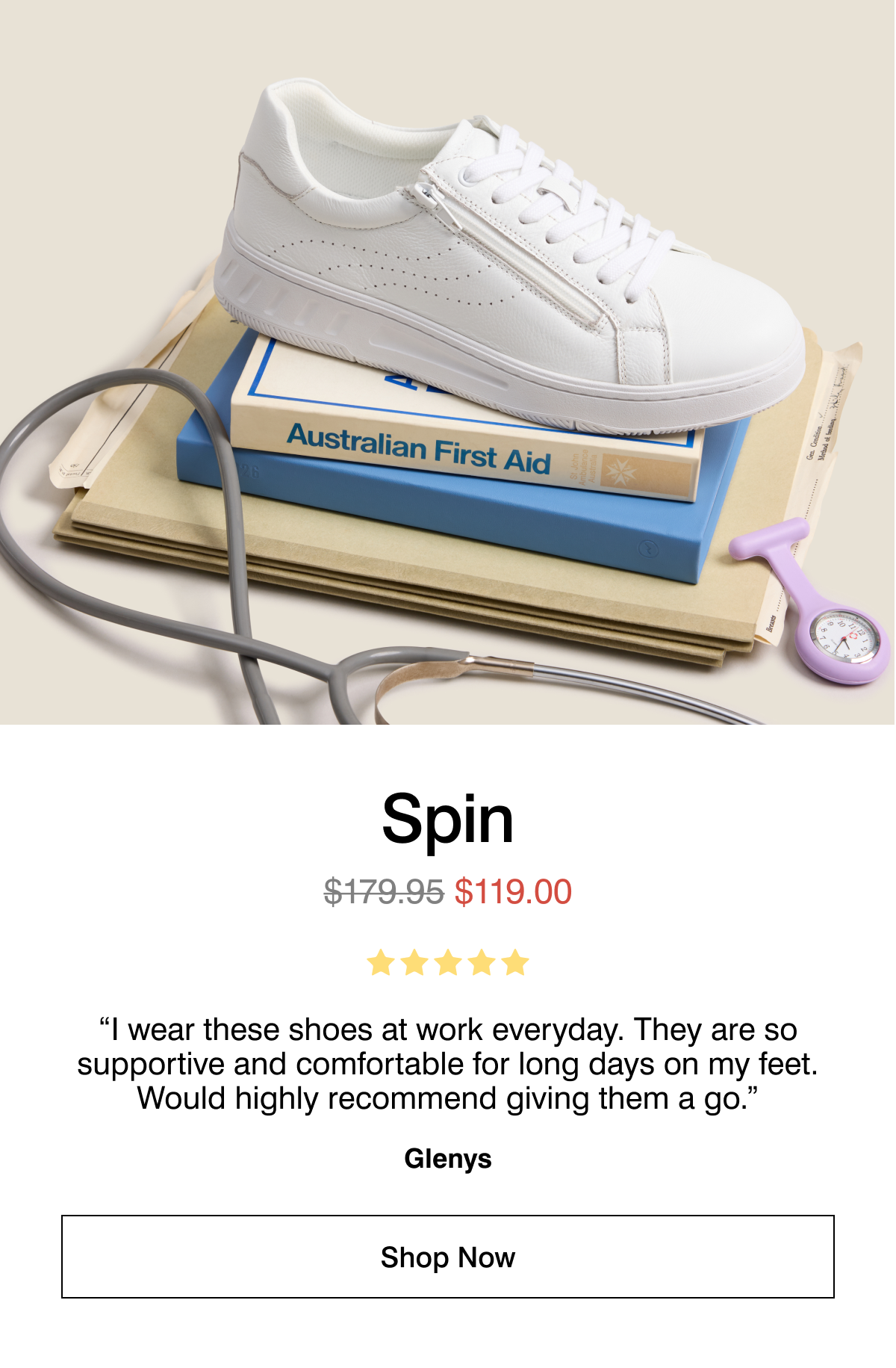spin white