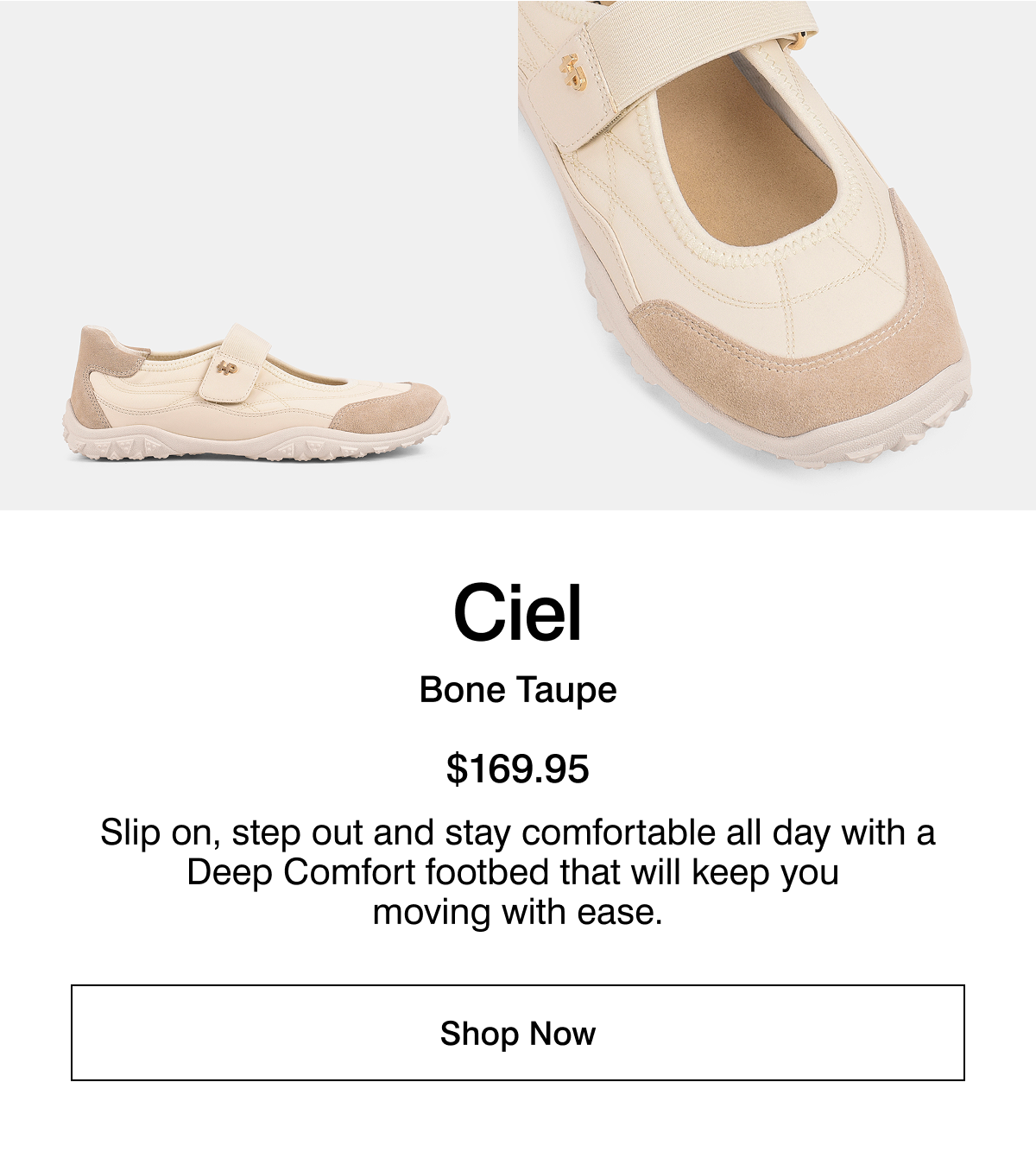 ciel bone/taupe