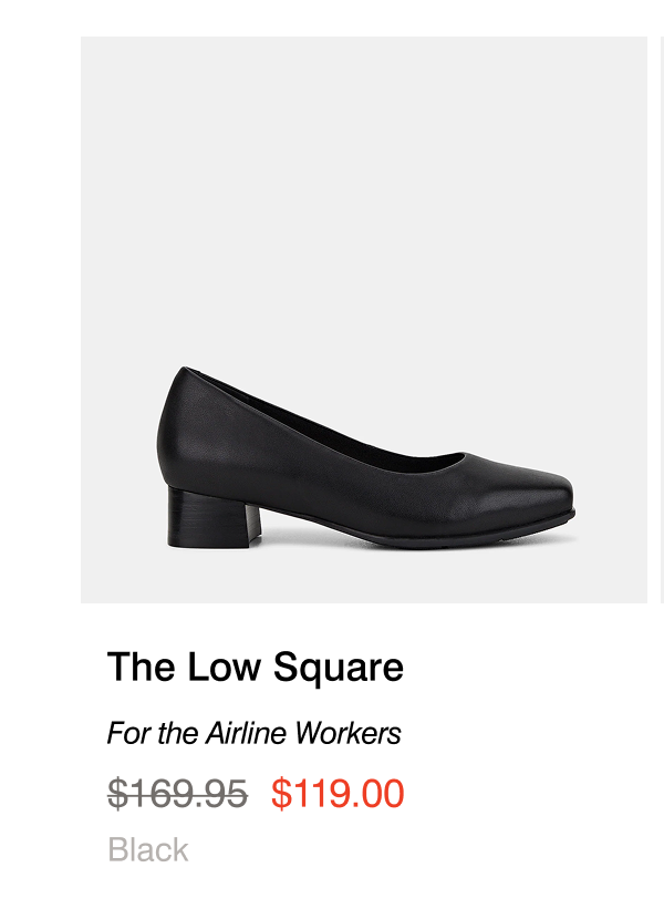 the low square black