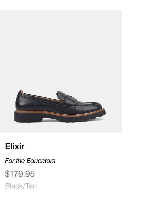 elixir black/tan