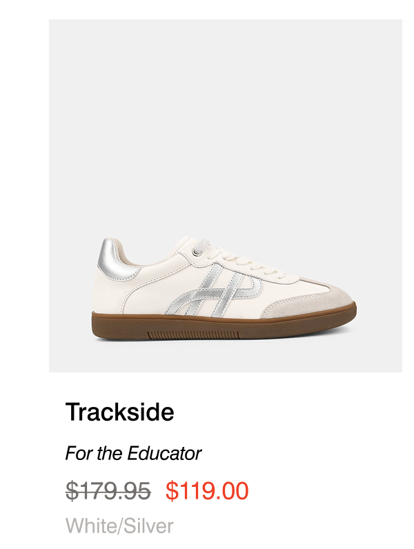 trackside womens white