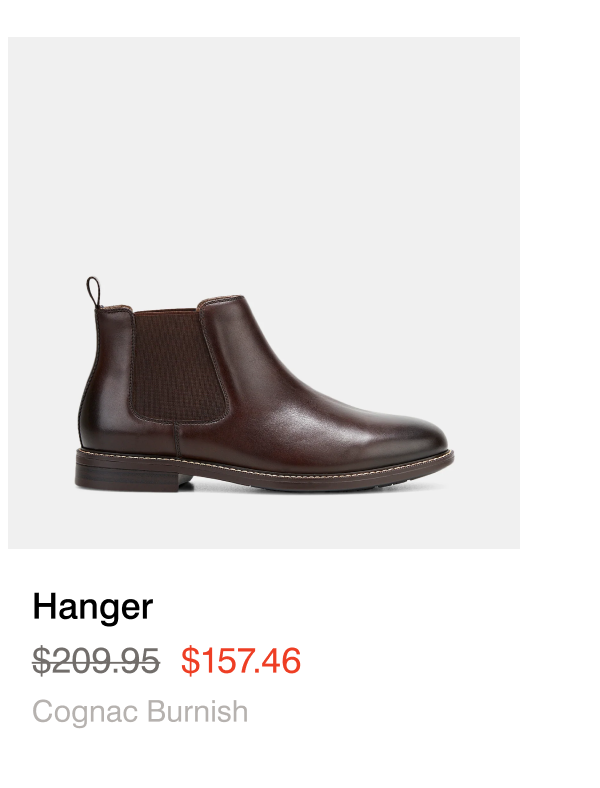 hanger cognac