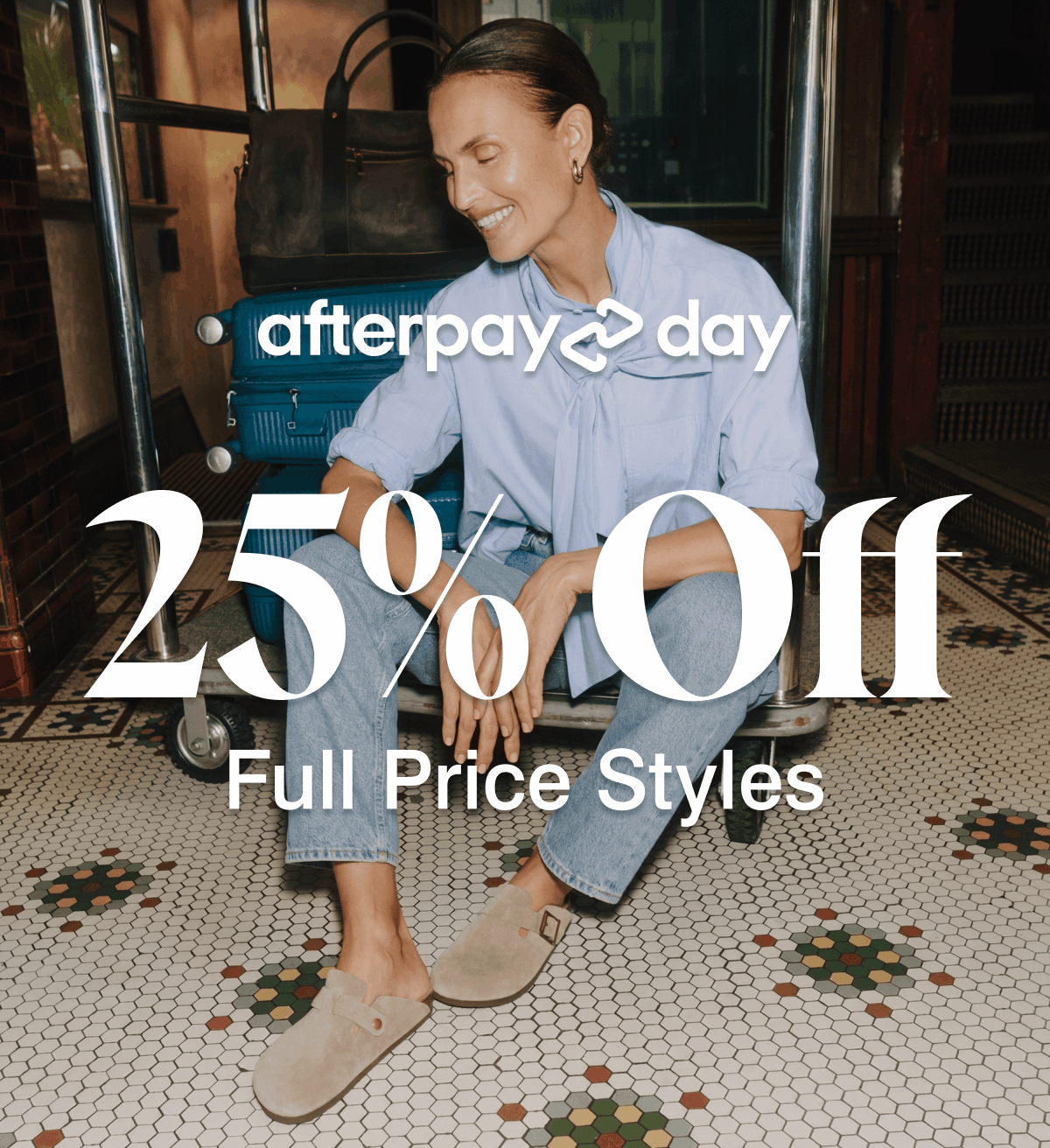 25% off full price styles