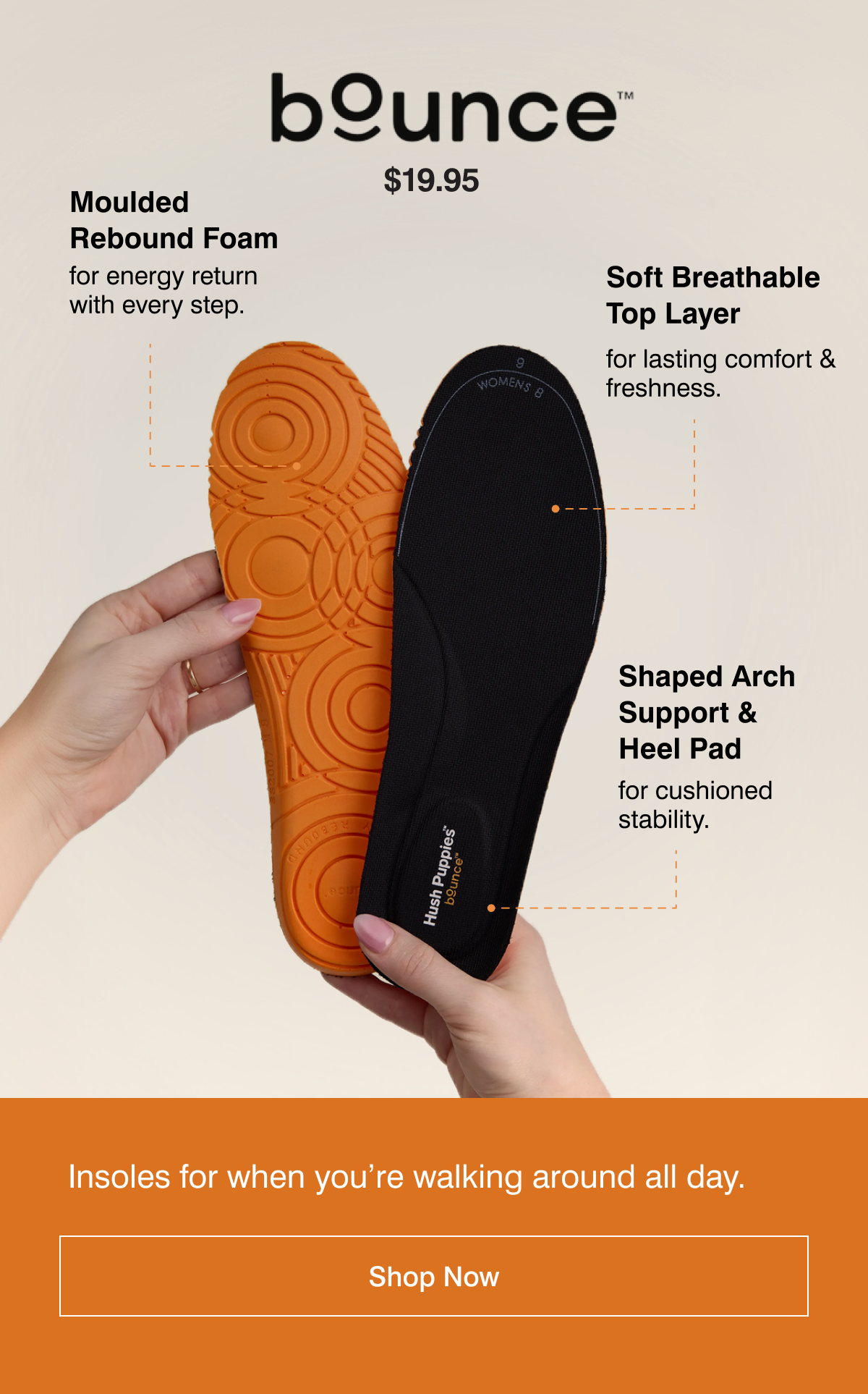 bounce footbeds