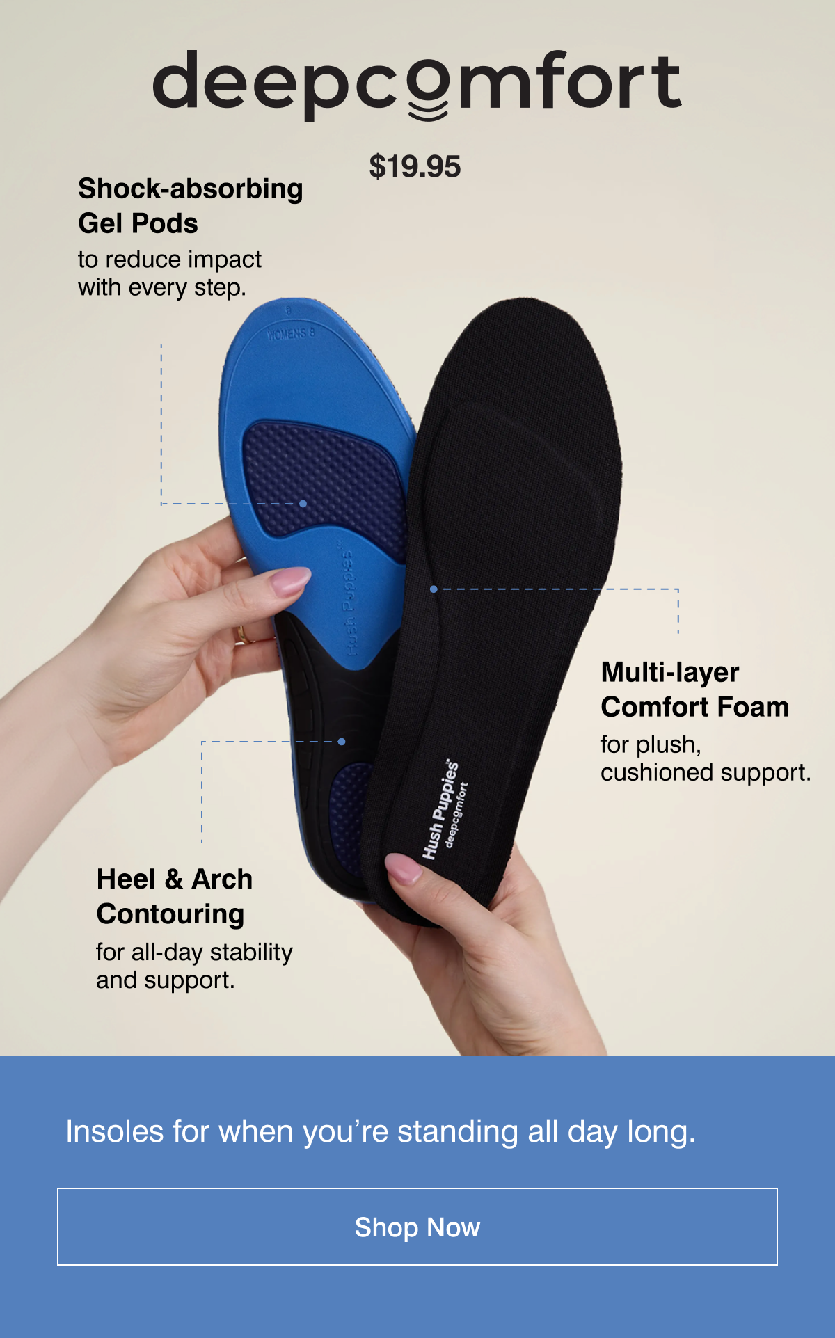 deep comfort footbeds 