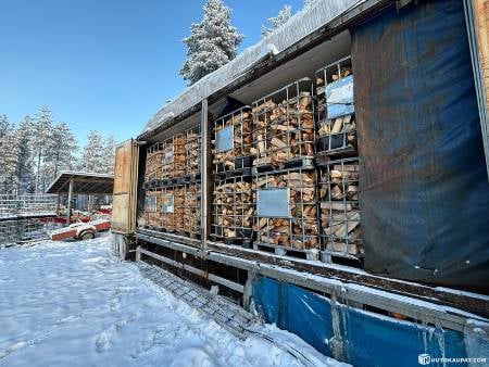 Klapikuivuri, polttopuukuivaamo