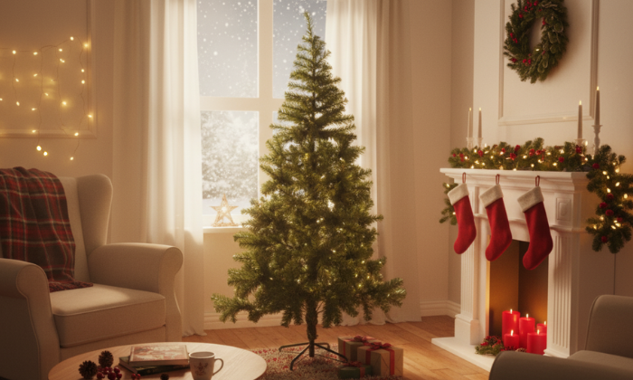 Image of Premium Green Artificial Christmas Trees - 1.8m/1.5m/1.2m