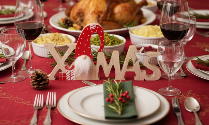 Image of Christmas Table Centrepiece (29x14cm)