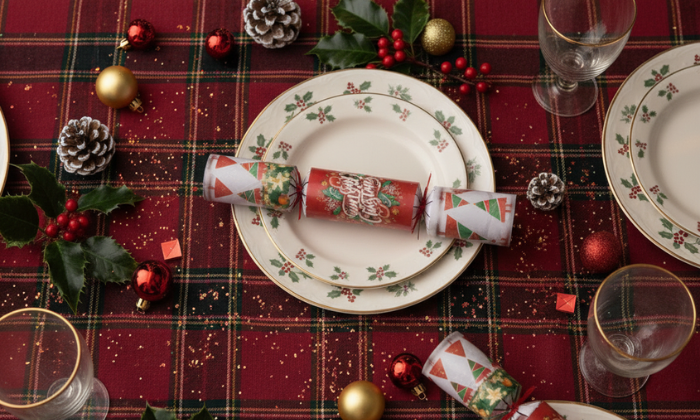 Image of 6-Piece Traditional Christmas Crackers