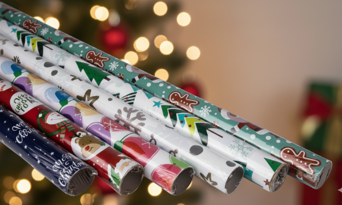 Image of Christmas Gift Wrap 1m x 700mm