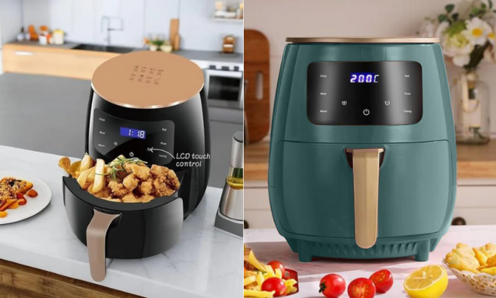 Image of 6L Or 8L Digital Touch Air Fryer + BONUS 20-Pack Liners