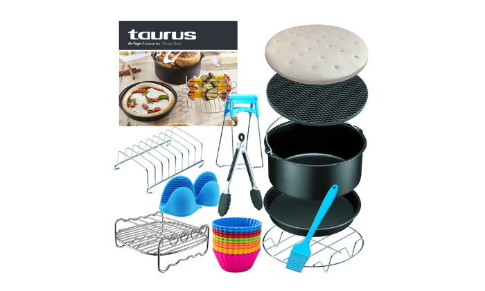 Image of Taurus Air Fryer Accessory Set 28-Piece (Compatible With Most Air Fryers)