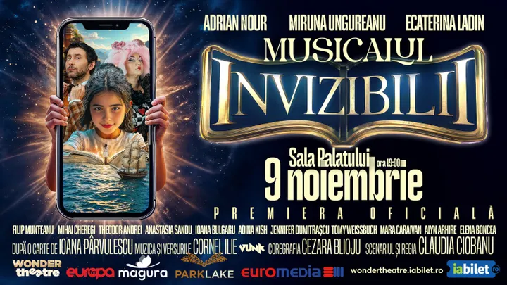 9 noiembrie: Musicalul Invizibilii