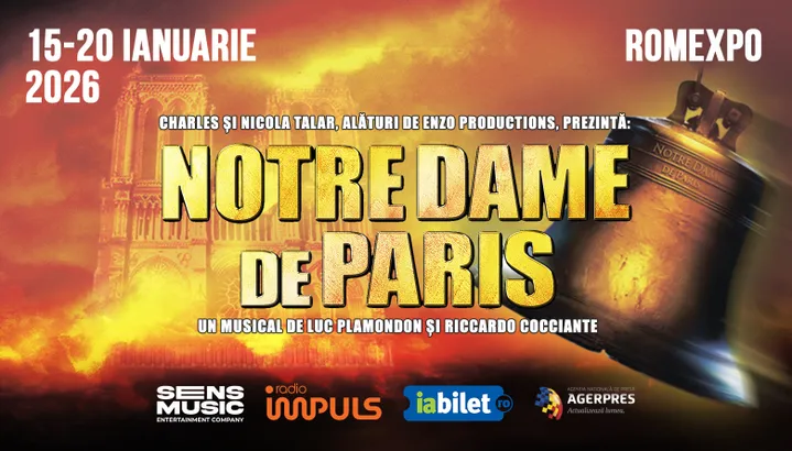 15-18 ianuarie '26: Notre-Dame de Paris - The Original Musical