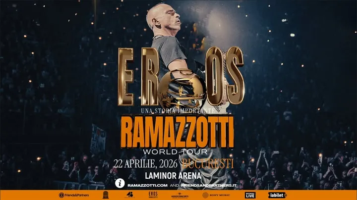 22 aprilie '26: Eros Ramazzotti