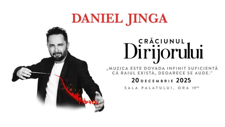 20 decembrie: Crăciunul Dirijorului cu Daniel Jinga