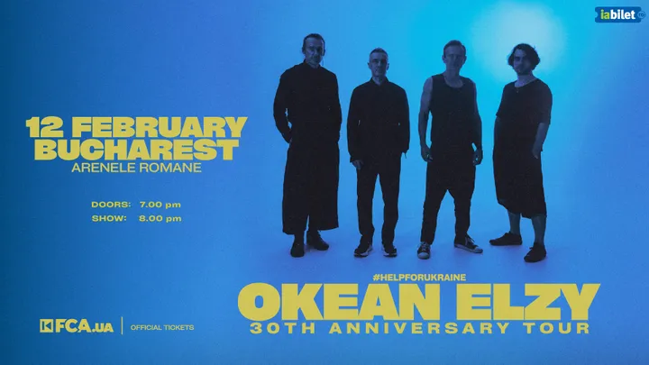 12 februarie '26: Concert Okean Elzy la Arenele Romane