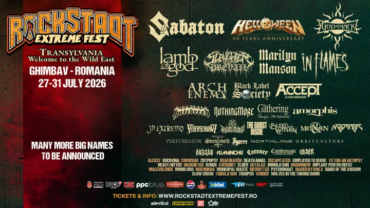 27-31 iulie: Rockstadt Extreme Fest 2026