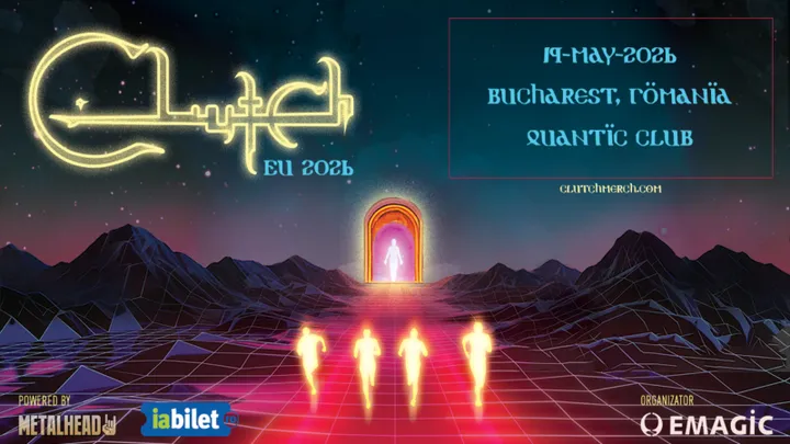 19 mai: CLUTCH canta la Quantic