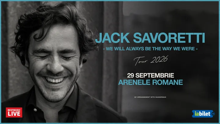 29 septembrie: Jack Savoretti la Arenele Romane