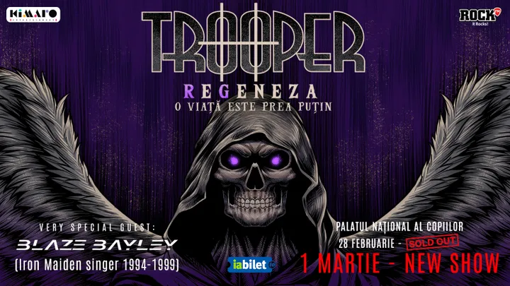 1 martie: Trooper - Regeneza Show 2