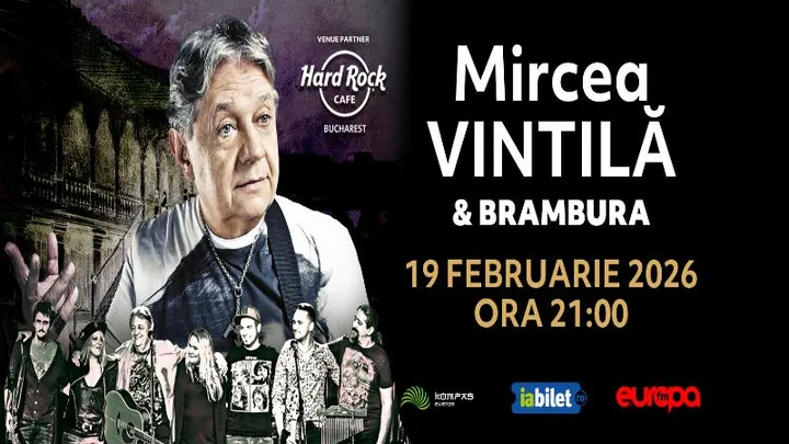 19 februarie: Mircea Vintilă & Brambura live la Hard Rock Cafe