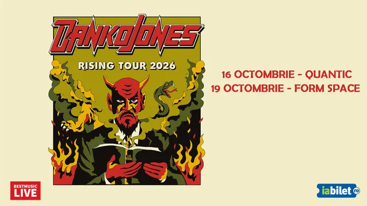 16-19 octombrie: Concerte Danko Jones