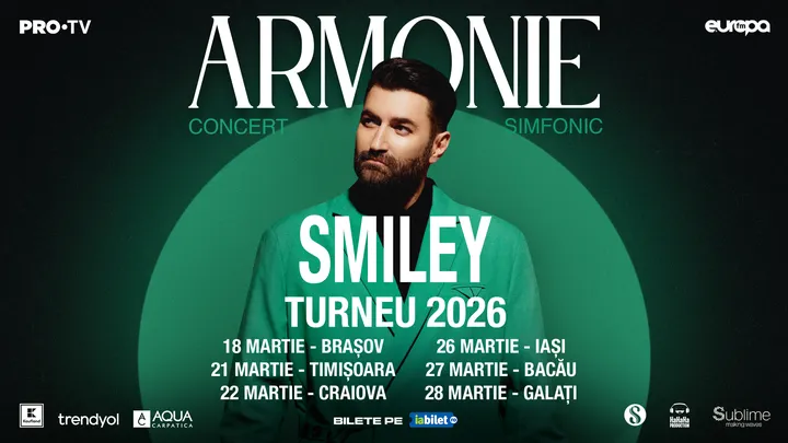 18-28 martie: Turneu Smiley - Armonie