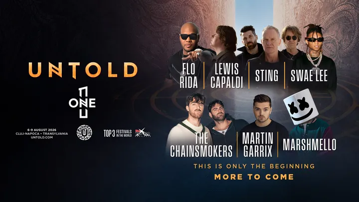 6-9 august: UNTOLD Festival 2026