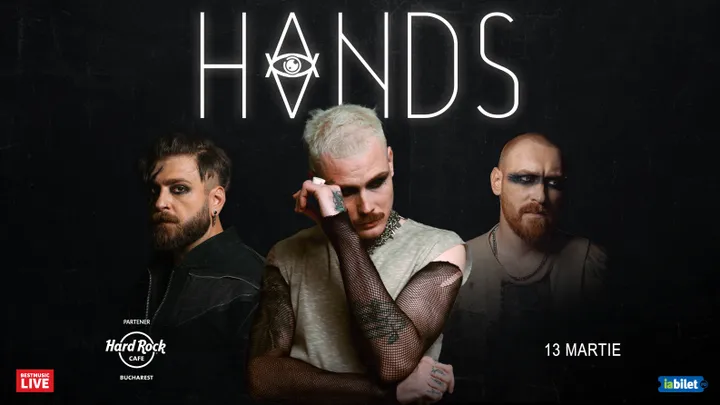 13 martie: Concert HVNDS la Hard Rock Cafe