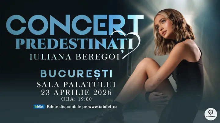 23 aprilie: Concert Iuliana Beregoi - Predestinați