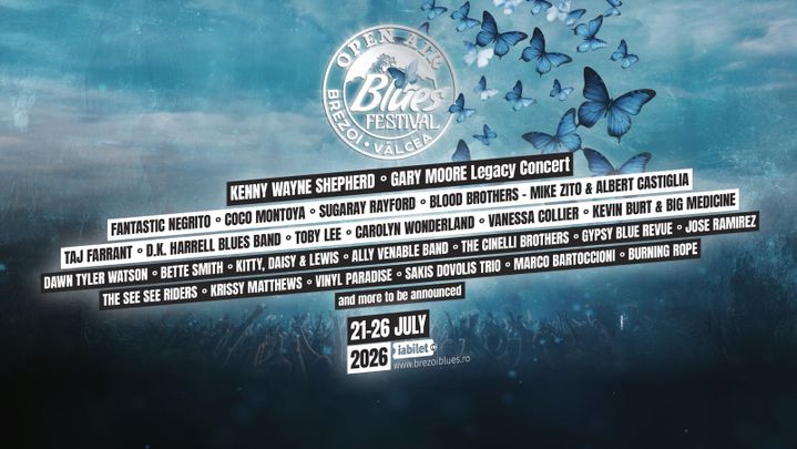 21-26 iulie: Open Air Blues Festival Brezoi 2026