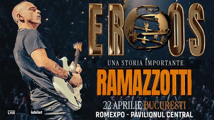 22 aprilie: Eros Ramazzotti