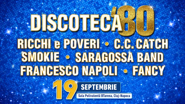 19 septembrie: DISCOTECA '80