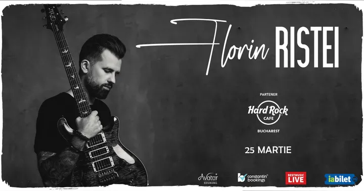 25 martie: Concert Florin Ristei la Hard Rock Cafe