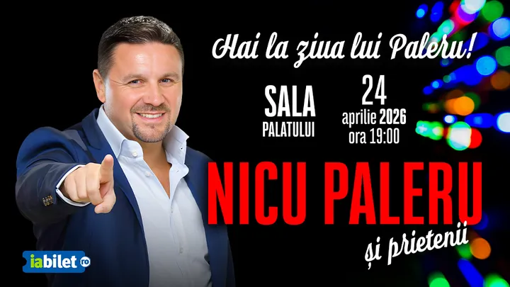 24 aprilie: Concert Nicu Paleru & Prietenii