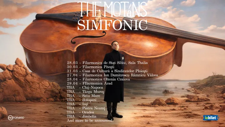 27-29 aprilie: Turneu THE MOTANS Simfonic